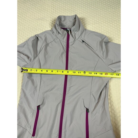 STIO Crester Softshell Jacket Full Zip | Gray Purple Trim | Women’s Size Small - Picture 16 of 16